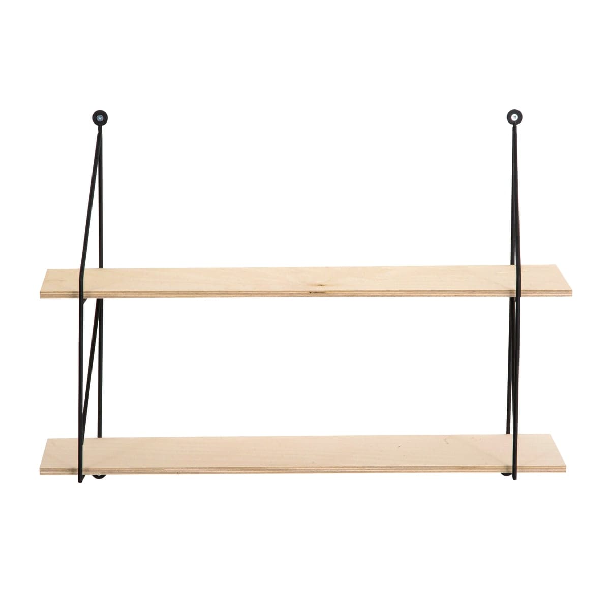 Bricocenter SET OF 2 SHELVES WITH BRACKET FRIDA 60X16XH44,5