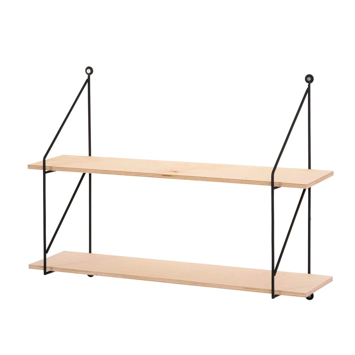 Bricocenter SET OF 2 SHELVES WITH BRACKET FRIDA 60X16XH44,5