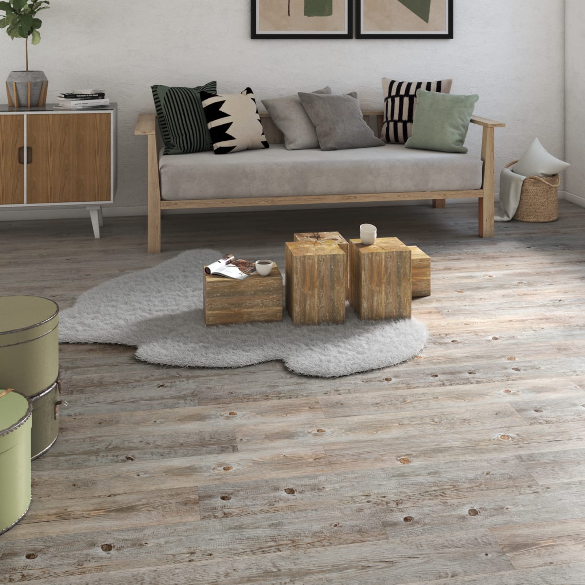 Bricocenter DAINTREE ADHESIVE LVT FLOORING 1.8 MM /0.3 2.23 M2 STRONG