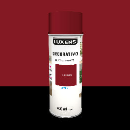 SPRAY PURPLE RED MATT SOLVENT 400 ML LUXENS