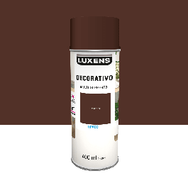 SPRAY BROWN MATT SOLVENT 400 ML LUXENS