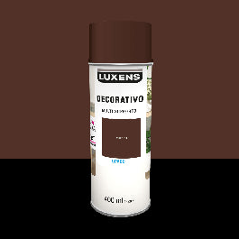 SPRAY BROWN MATT SOLVENT 400 ML LUXENS