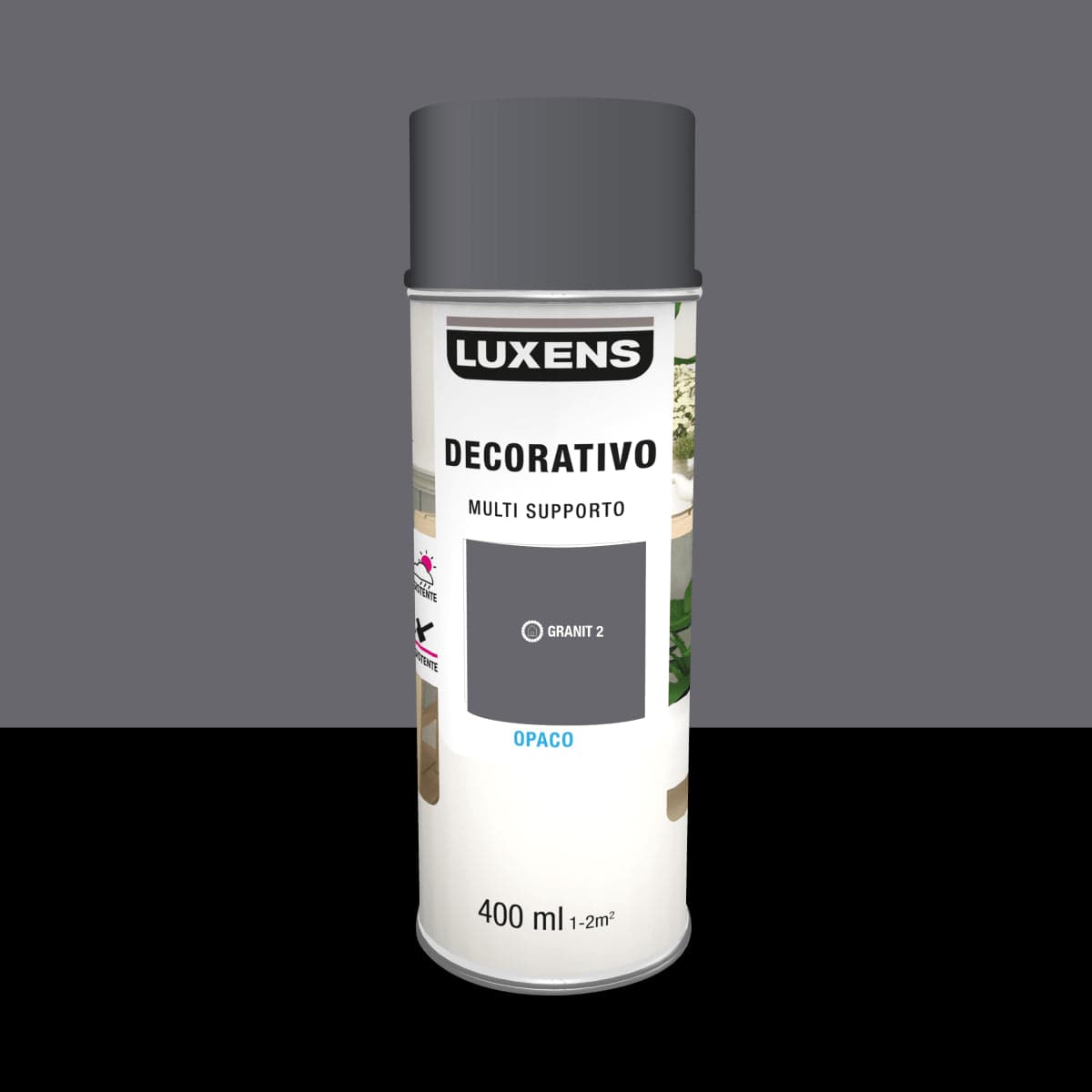 Bricocenter GRANITE SPRAY 2 MATT SOLVENT 400 ML LUXENS