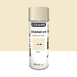 SPRAY IVORY MATT SOLVENT 400 ML LUXENS