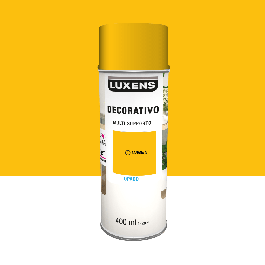 SPRAY YELLOW BANANA MATT SOLVENT 400 ML LUXENS