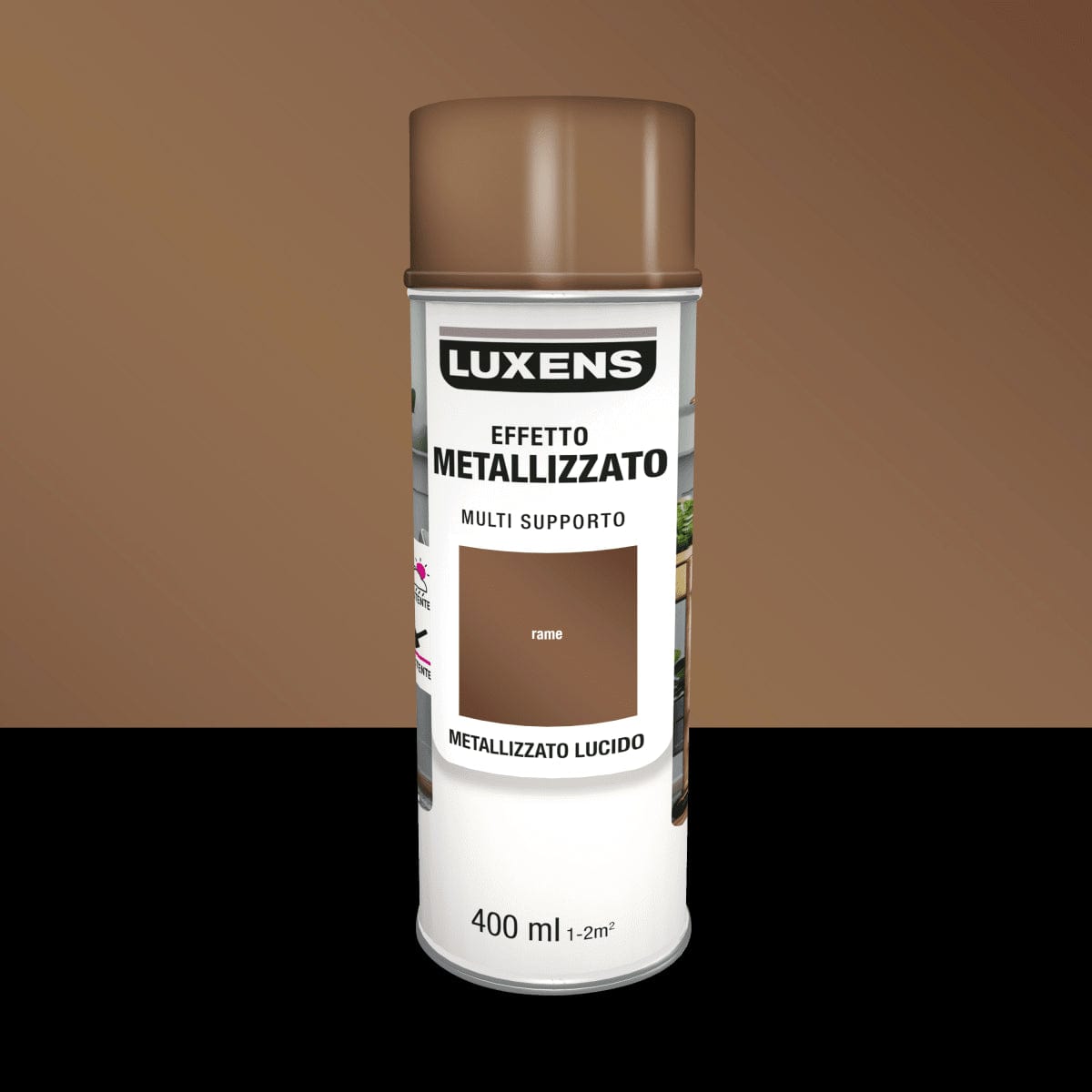 CHROME COPPER SPRAY 400 ML LUXENS