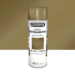 GOLD METALLISED SATIN SPRAY 400 ML LUXENS
