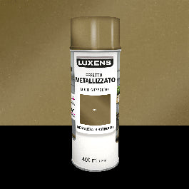 GOLD METALLISED SATIN SPRAY 400 ML LUXENS