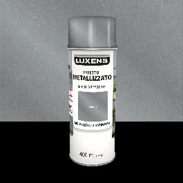 SILVER METALIZED SATIN SPRAY 400 ML LUXENS