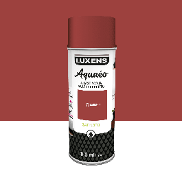 SPRAY RED 3 SATIN WATER 400 ML LUXENS