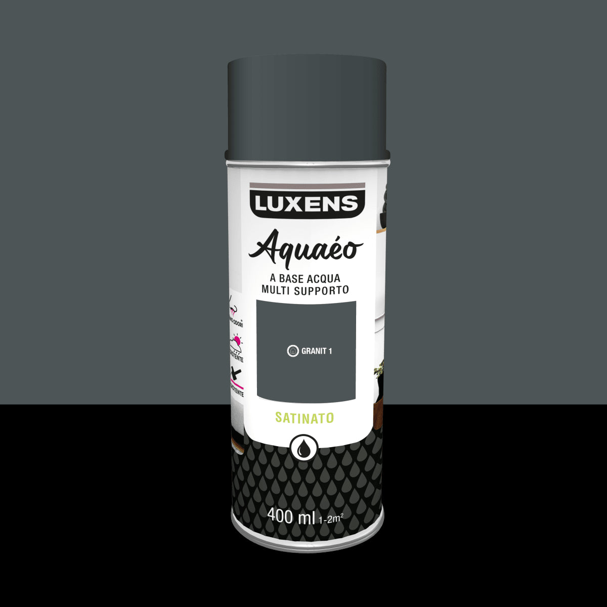 GRANITE SPRAY 1 SATIN WATER 400 ML LUXENS