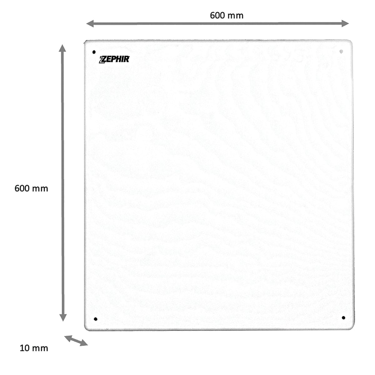 Bricocenter PAINTABLE INFRARED HEATING WALL PANEL 425W POWER WEEKLY TIMER,