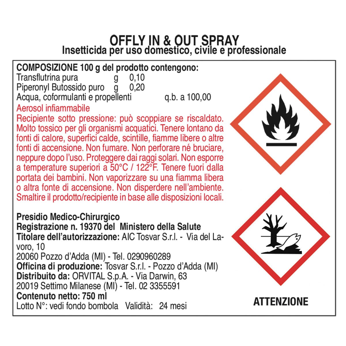 Bricocenter PROTECTED OPEN SPACES SPRAY 750ML