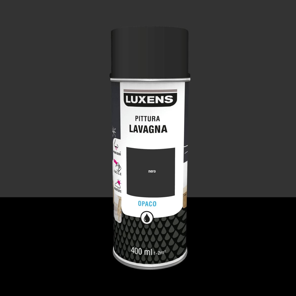 BLACKBOARD EFFECT SPRAY 400 ML LUXENS