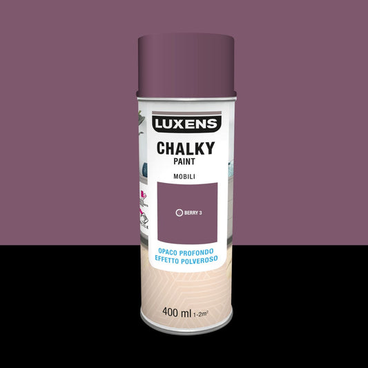 Bricocenter SPRAY CHALKY  VIOLA OPACO 400 ML LUXENS