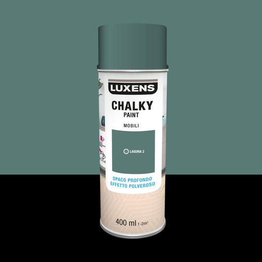 Bricocenter SPRAY CHALKY LAGUNA OPACO 400 ML  LUXENS