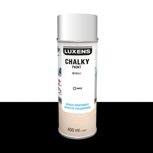 Bricocenter SPRAY CHALKY BIANCO OPACO 400 ML LUXENS