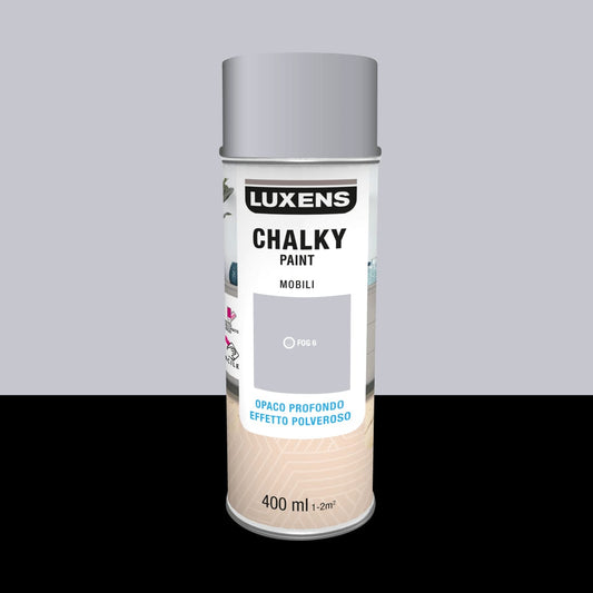 Bricocenter SPRAY CHALKY GRIGIO NEBBIA 6 400 ML LUXENS