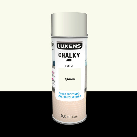 Bricocenter SPRAY CHALKY CREMA OPACO 400 ML LUXENS