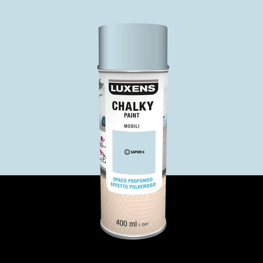 Bricocenter SPRAY CHALKY BLU  ZAFIRO OPACO 400 ML LUXENS