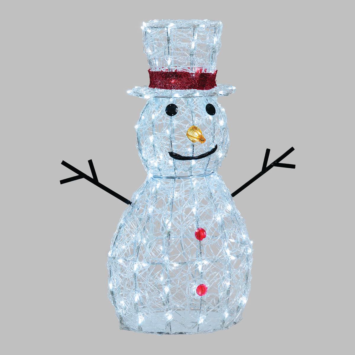 Bricocenter SNOWMAN H70CM 160 LED WHITE OUTDOOR USE