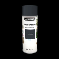 SPRAY ANTHRACITE MATT SOLVENT 400 ML LUXENS