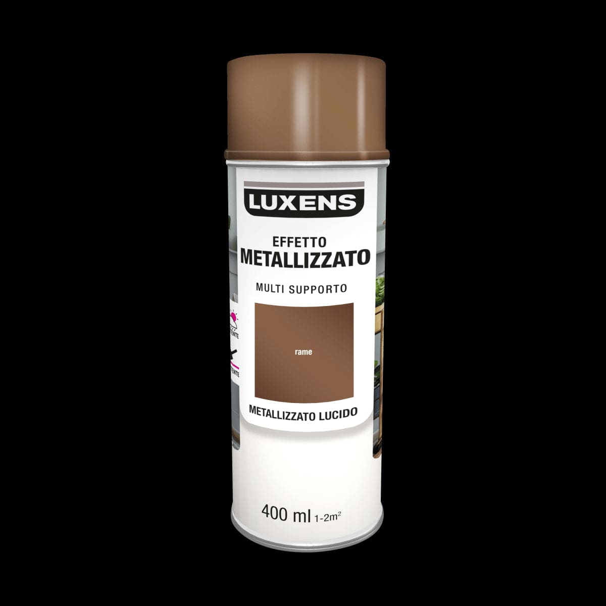 CHROME COPPER SPRAY 400 ML LUXENS