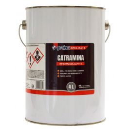 TAR BLACK BITUMINOUS WATERPROOFING PAINT 4 LT