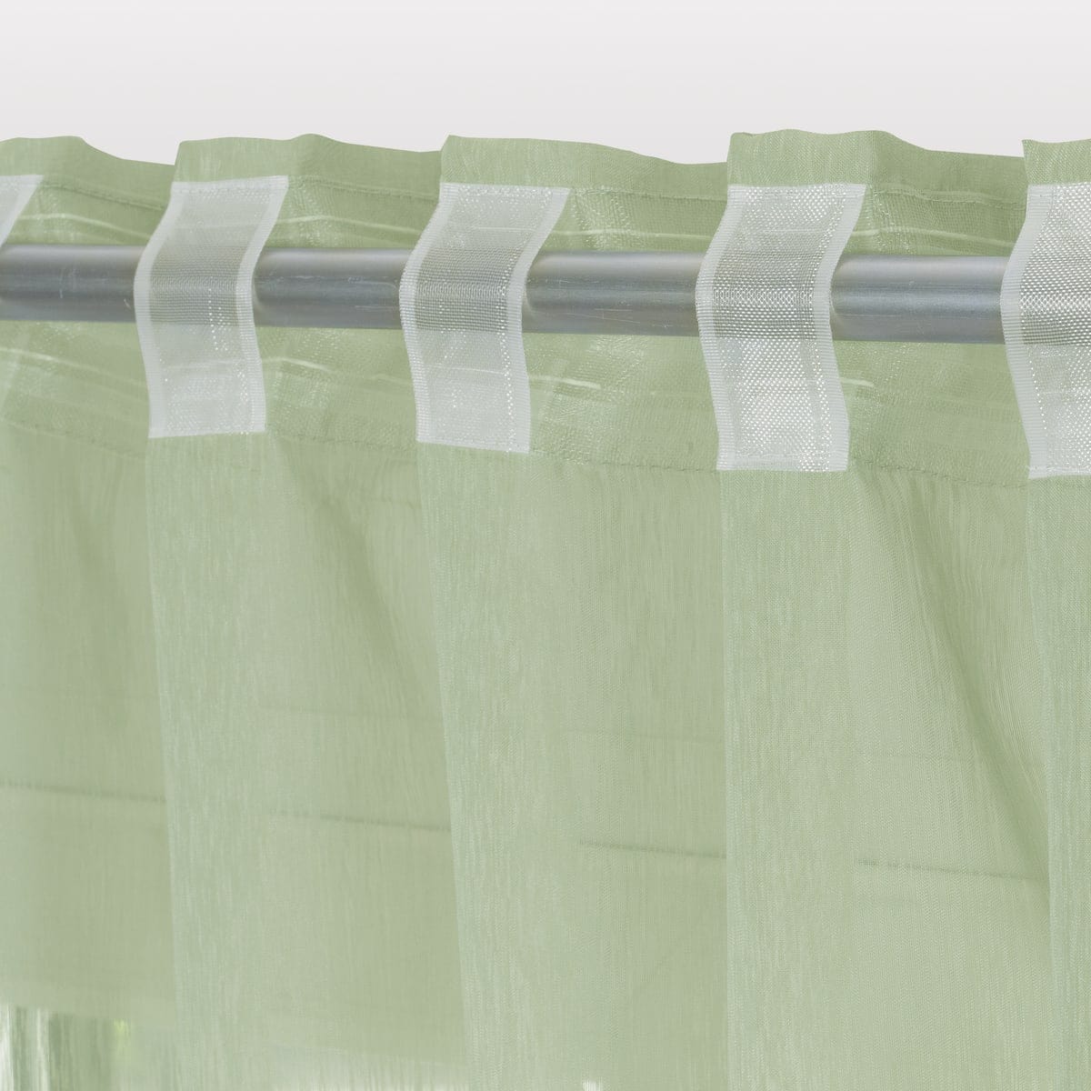 Bricocenter SOFTY GREEN FILTER CURTAIN 200X280 CM WITH HIDDEN LOOP AND WEBBING