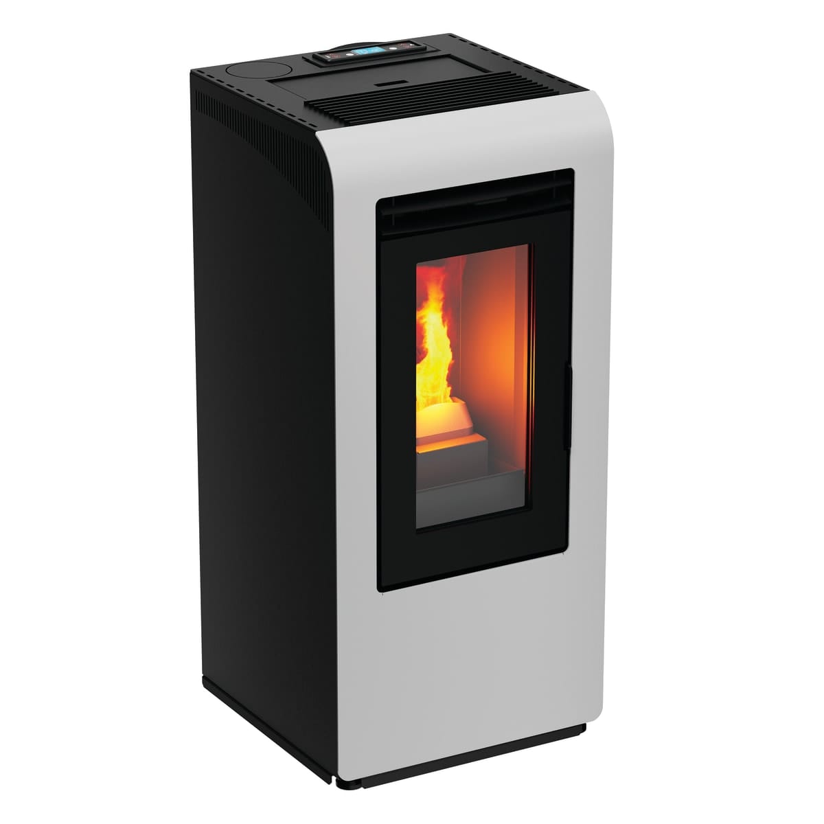 Bricocenter STUFA PELLET CHARLOTTE MOD.10 BIANCO KRONE