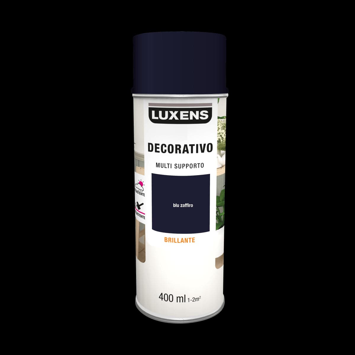 LUXENS SOLVENT BRIGHT SAPPHIRE BLUE SPRAY 400 ML