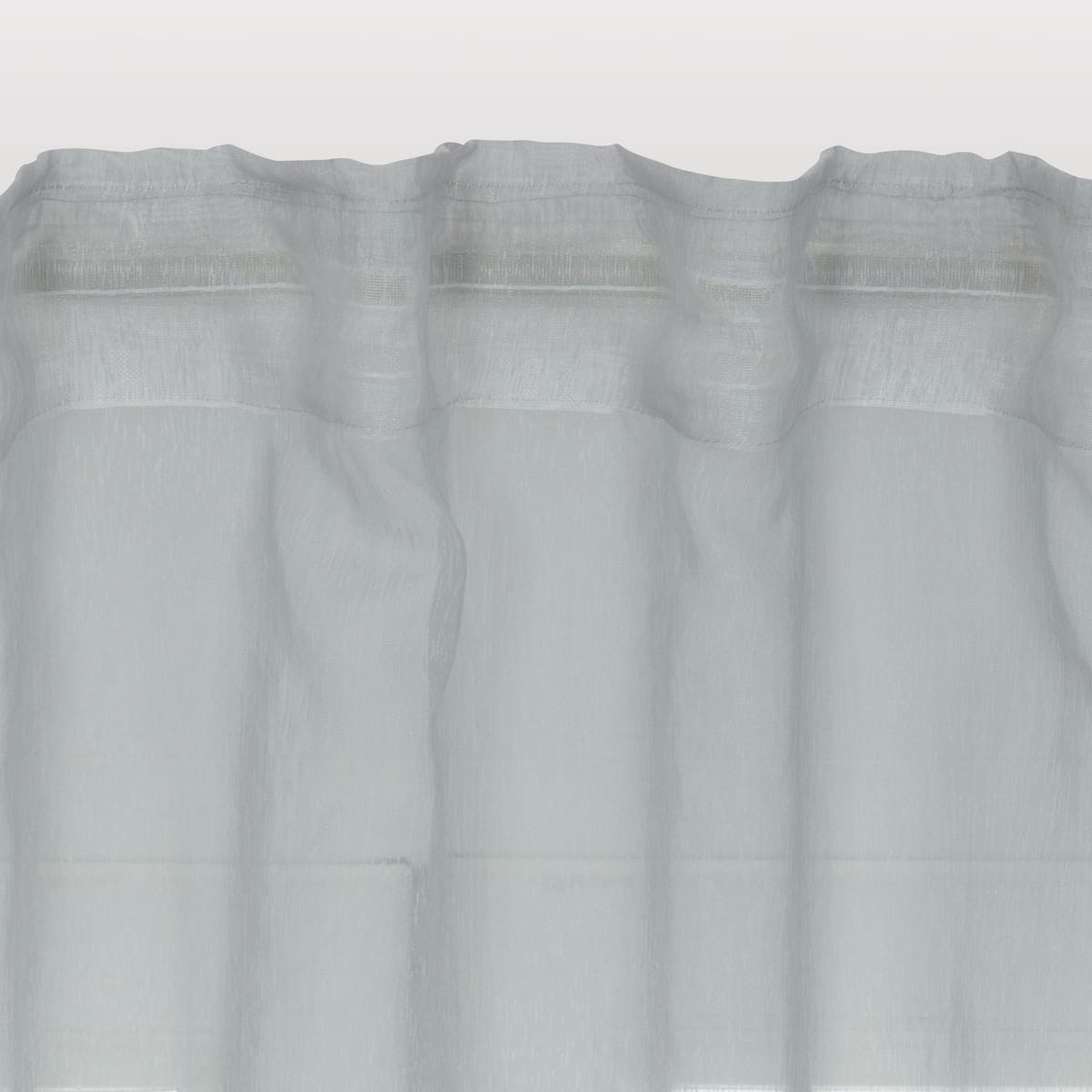 Bricocenter SOFTY GREY FILTER CURTAIN 200X280 CM WITH CONCEALED LOOP AND WEBBING