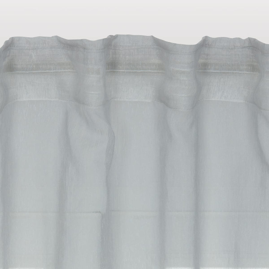Bricocenter SOFTY GREY FILTER CURTAIN 200X280 CM WITH CONCEALED LOOP AND WEBBING