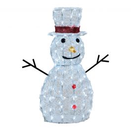 SNOWMAN H70CM 160 LED WHITE OUTDOOR USE