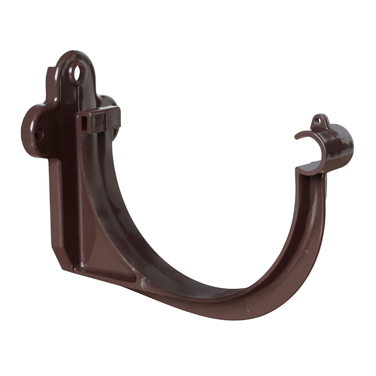 PVC STORK BRACKET BROWN MM 125 DIA FOR GUTTERING