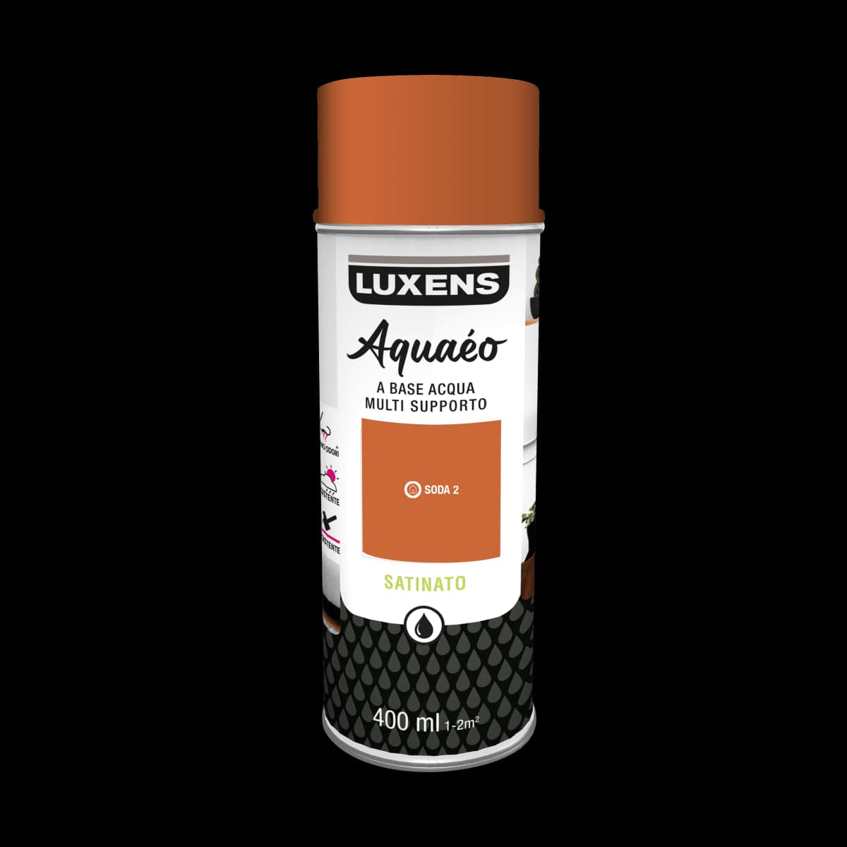 Bricocenter SODA SPRAY 2 SATIN WATER LUXENS 400 ML