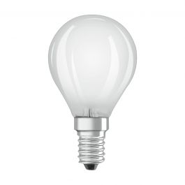 LED BULB E14=40W FROSTED BALL