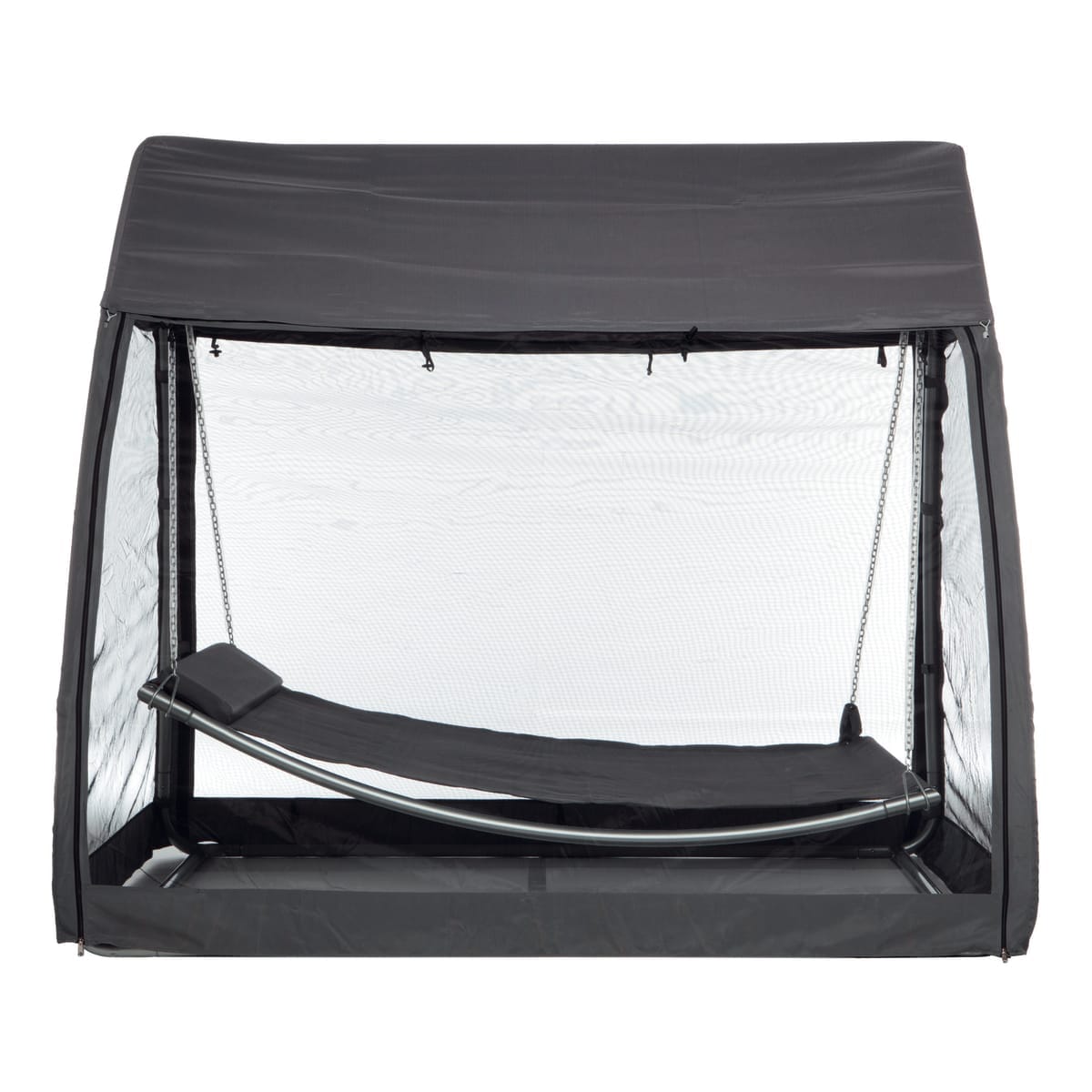 Bricocenter NATERAL AMACA - Hammock Steel Structure - Grey - 137X236XH204CM