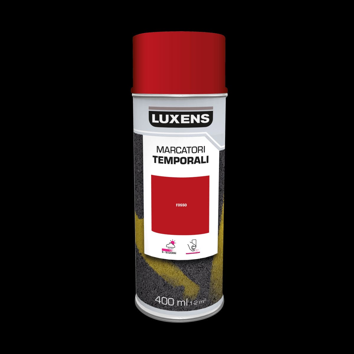 Bricocenter SPRAY TIME MARKER RED ML400 LUXENS