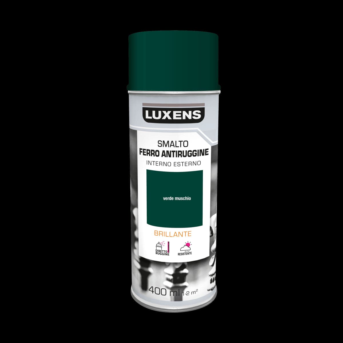 Bricocenter LUXENS ANTIUGGINE SPRAY LUCIDO GREEN 400 ML