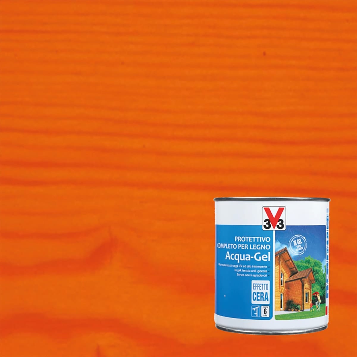 Bricocenter WOOD IMPREGNATING AGENT WATER GEL DOUGLAS 750ML