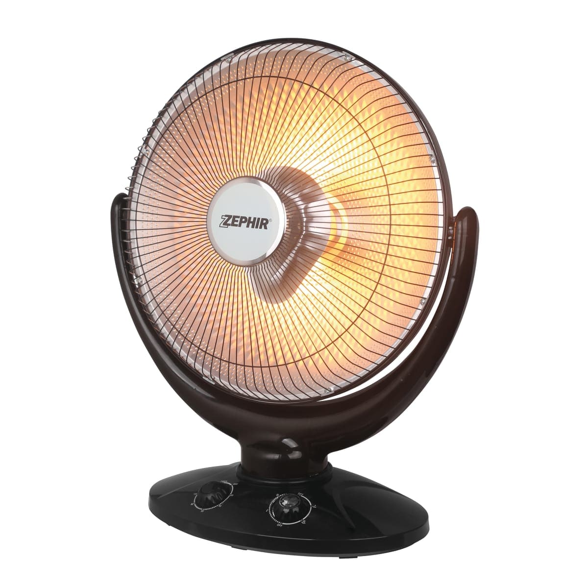 Bricocenter CARBON DISH STOVE DIAM. 36 CM 2 POWER LEVELS 450/900 W, TIMER, TILTING