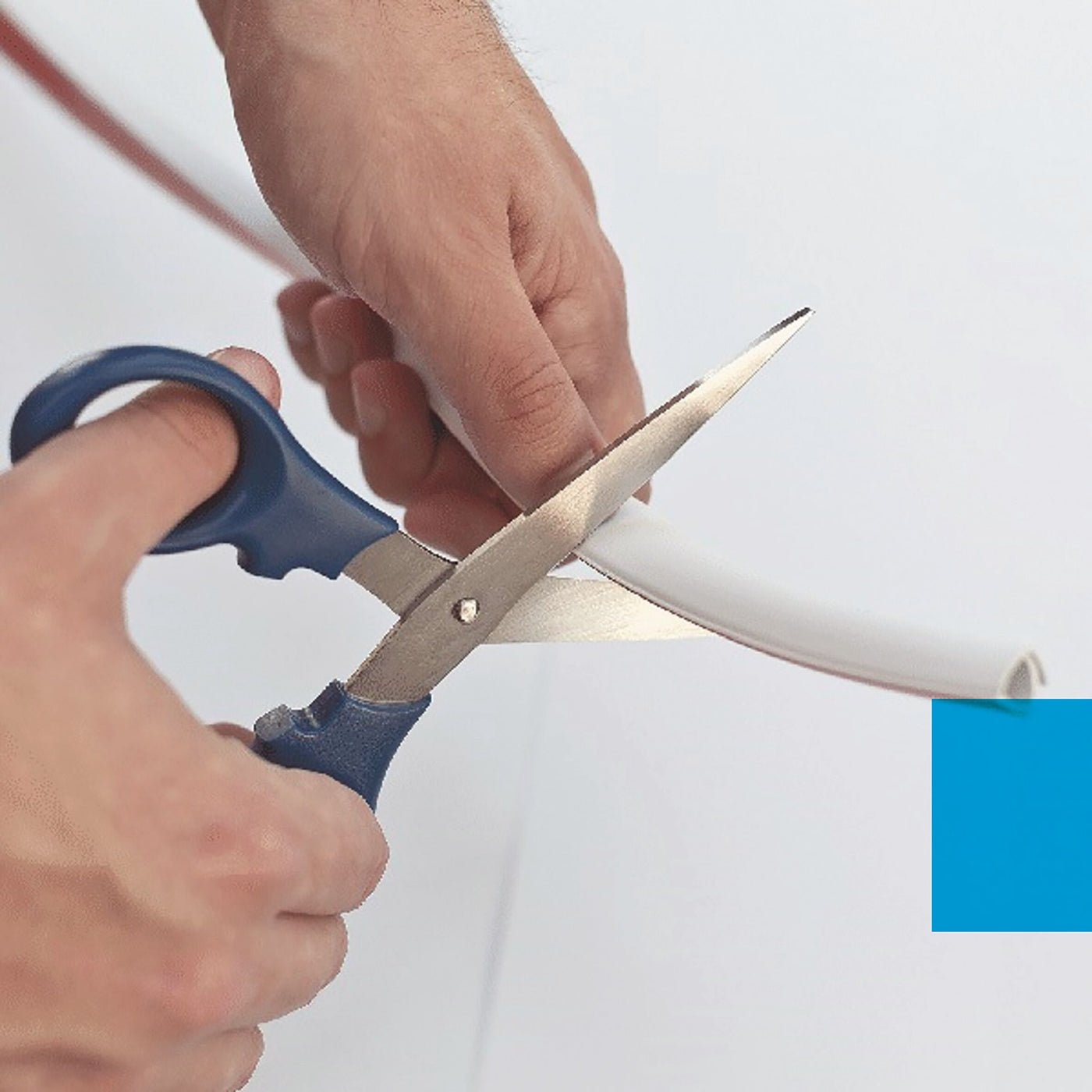 Adhesive White Cable Duct 5m