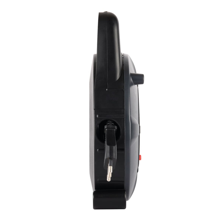 Bricocenter CABLE REEL 10MT PLUG 16A 4 UNIVERSAL SOCKETS WITH THERMAL CIRCUIT BREAKER
