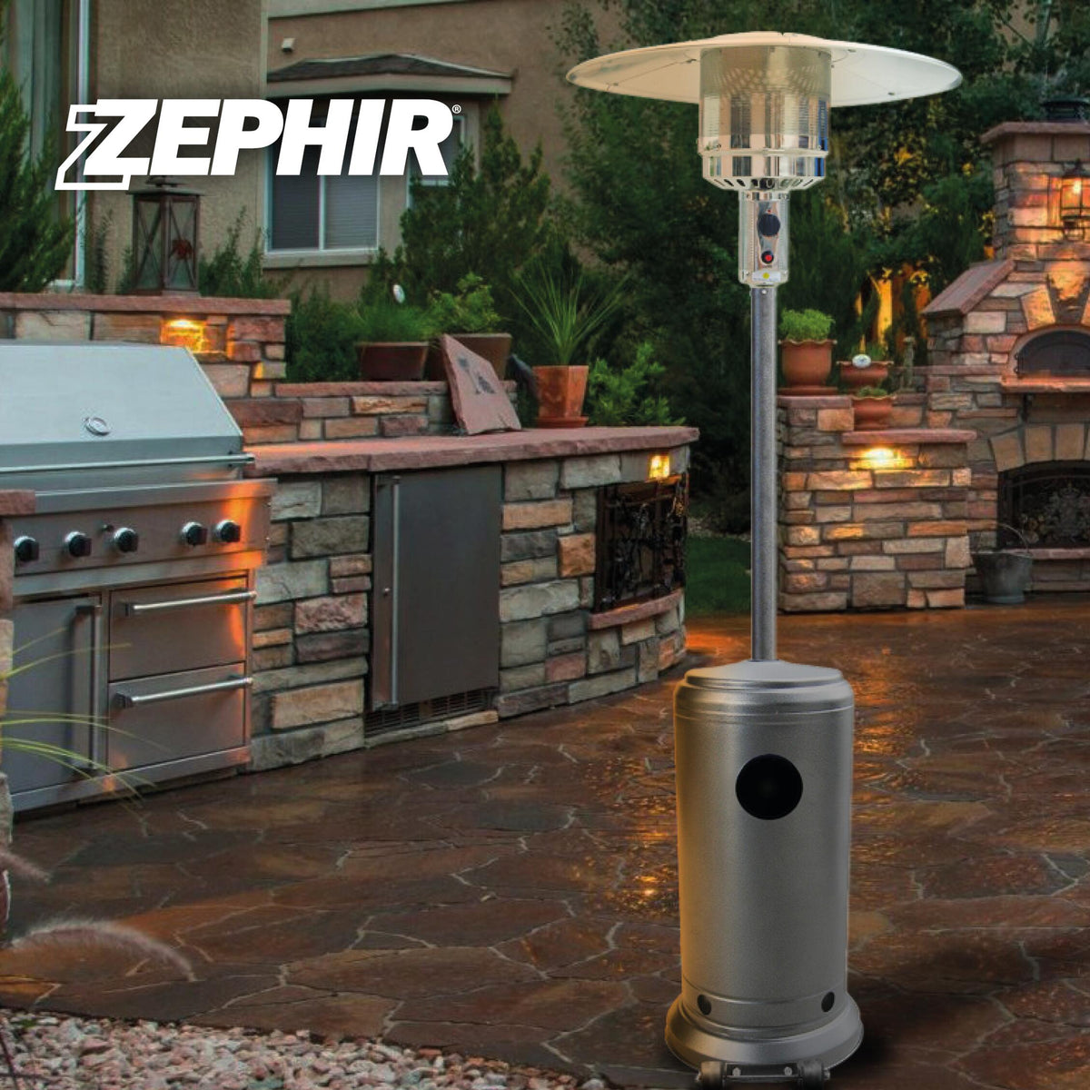 15kg patio heater – power output 5–13 kW –
