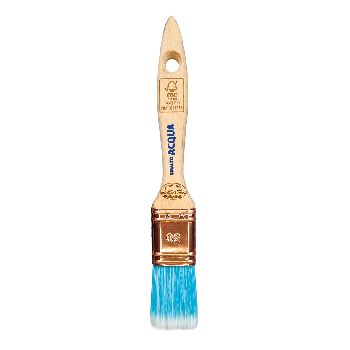 WATER BASED ENAMEL BRUSH MM 30 - FSC HANDLE - BOAR