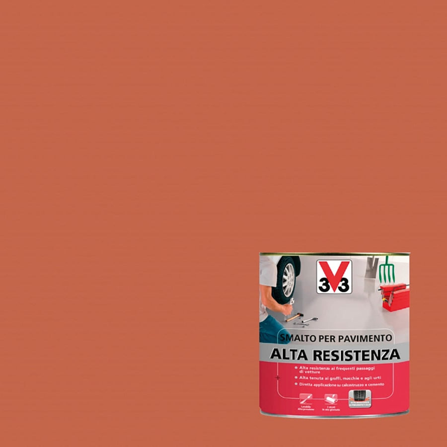 Bricocenter GARAGE FLOOR ENAMEL TERRACOTTA 500 ML