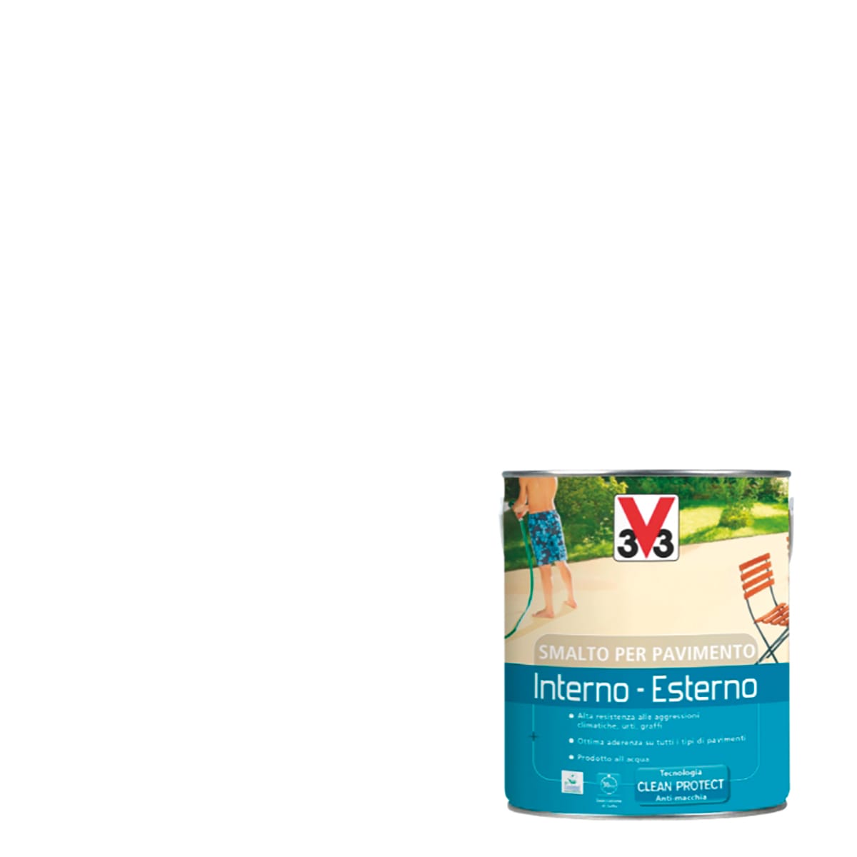 INTERIOR/EXTERIOR WHITE FLOOR ENAMEL 2.5 L