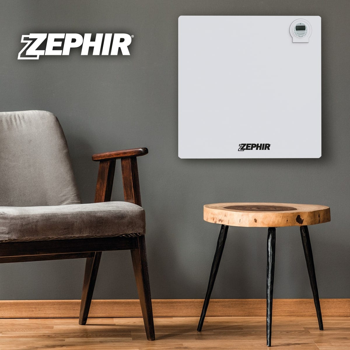 Bricocenter PAINTABLE INFRARED HEATING WALL PANEL 425W POWER WEEKLY TIMER,