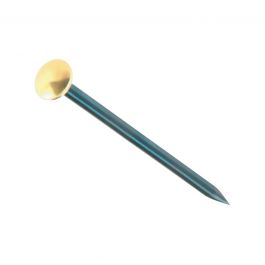 HARDENED NAIL 2X40MM BRASS-PLATED HEAD